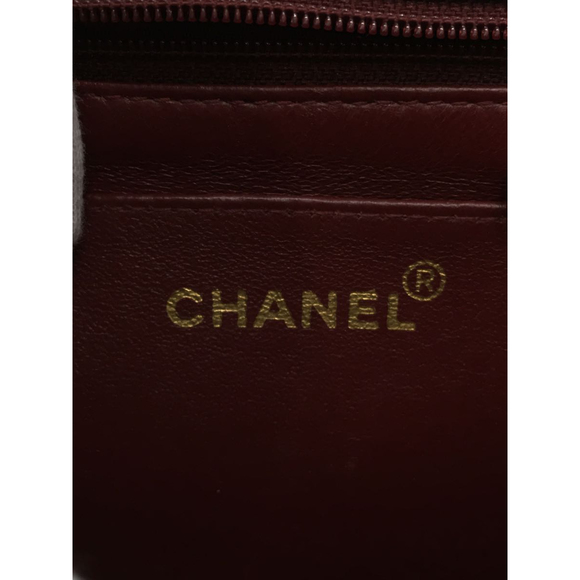 Chanel Mademoiselle Stripe Leather Handbag - Picture 3 of 6